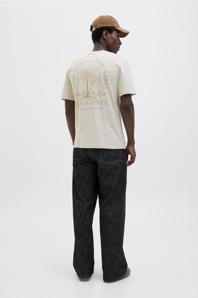 JJSUMMER VIBES TEE SS CREW NECK 12269372 MOONBEAM